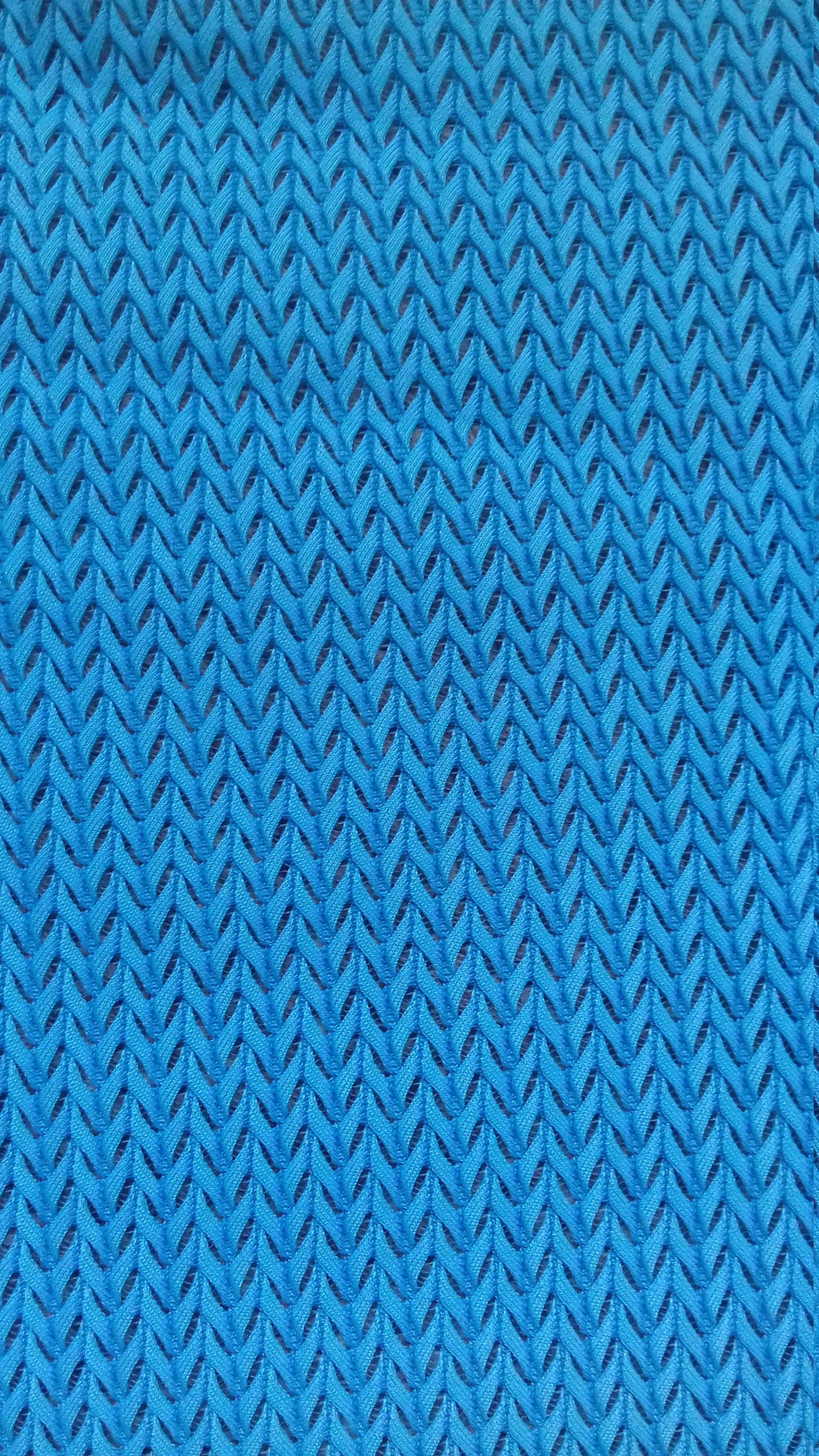 Blue Woven Fabric Remnant Rag Rug, Quilting Fat Quarters 130cm