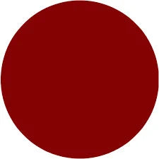 Deep raspberry zip red/burgundy very chunky heavy gold metal 6 inch (15cm) closed end Size 8