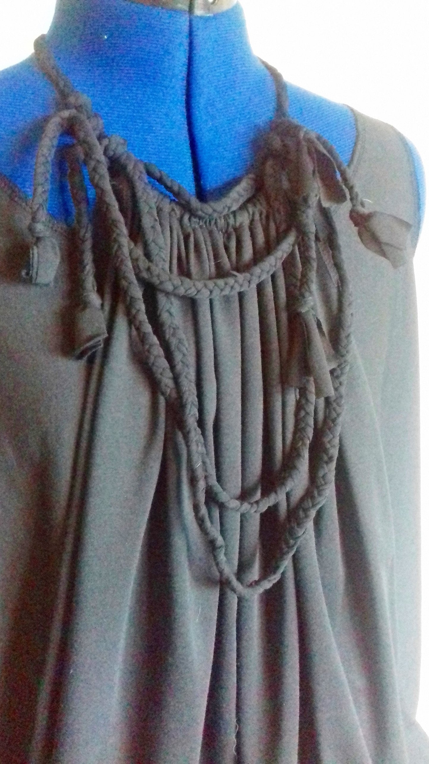 black drape summer top