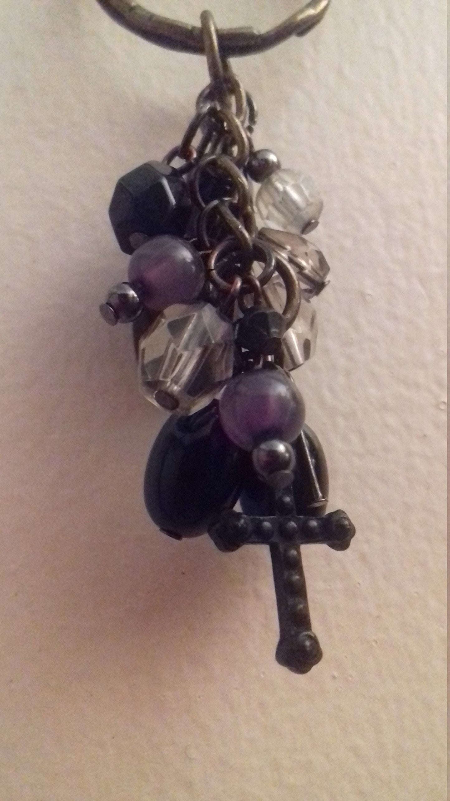 Gothic Keychain Bag Charm