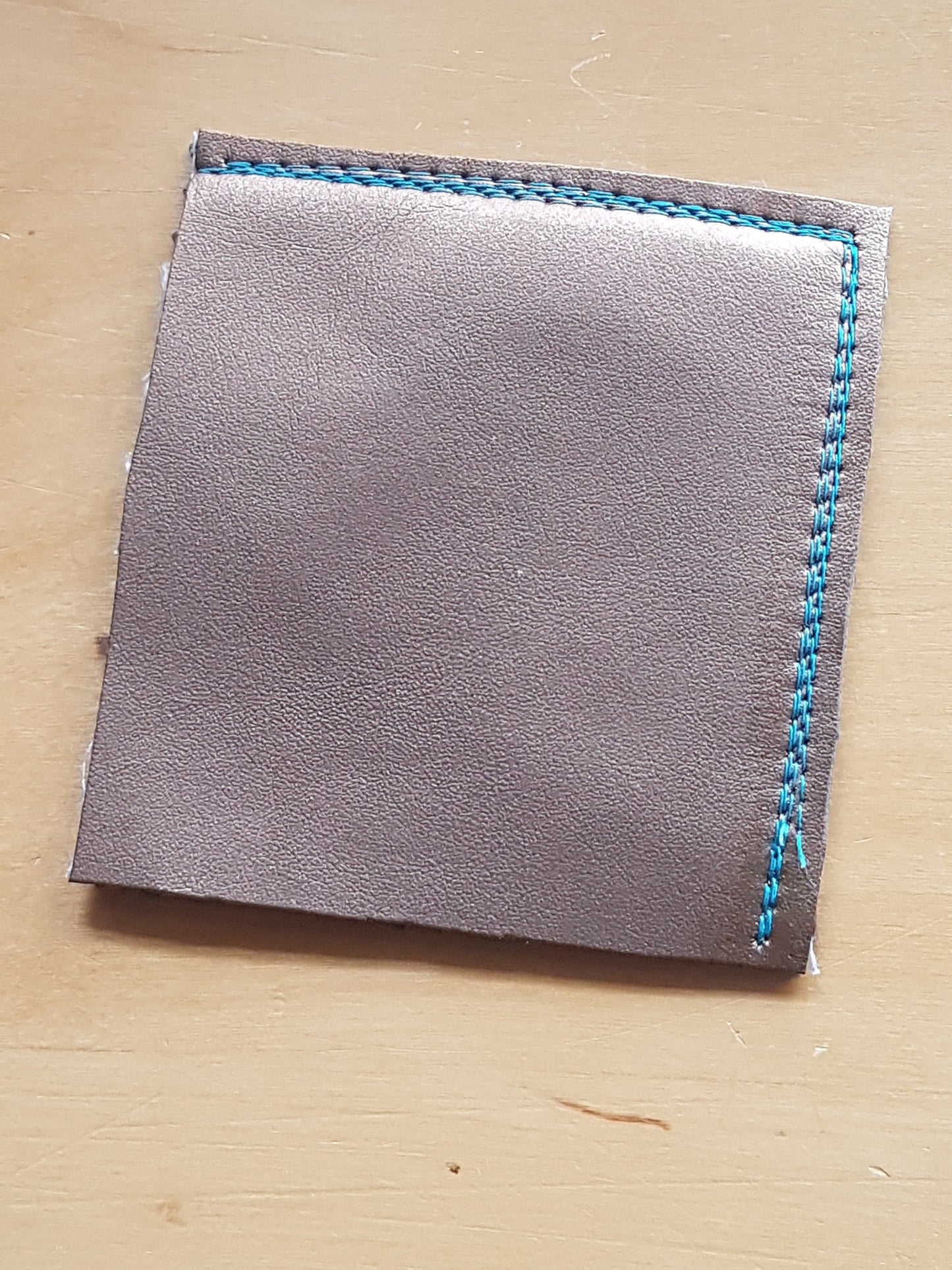 Handmade Corner Bookmark Faux Leather