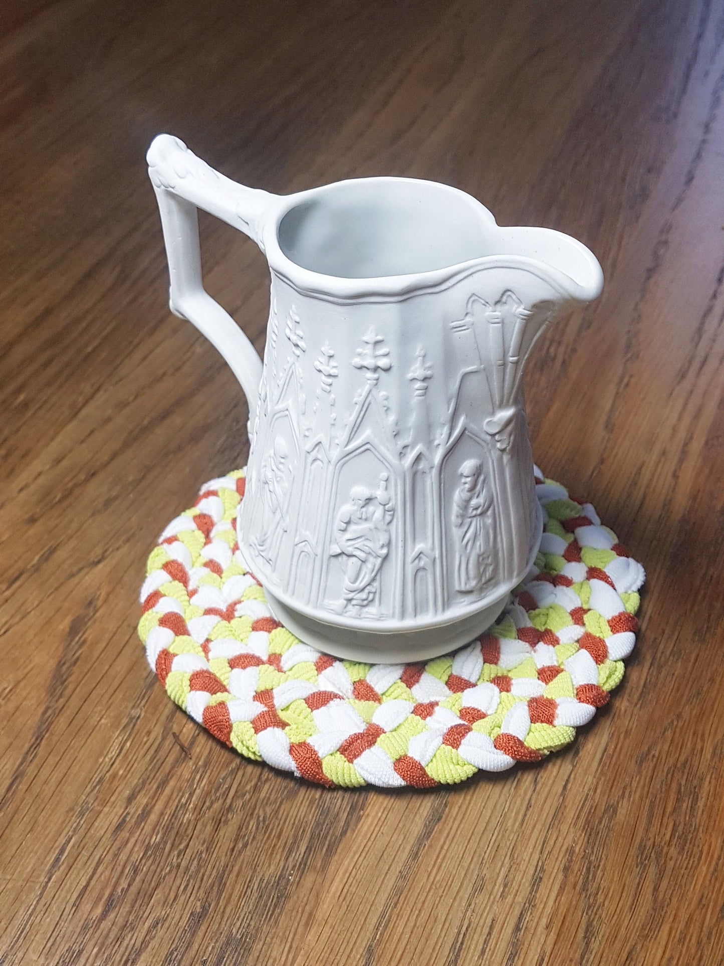 Handmade Braided Fabric Coaster