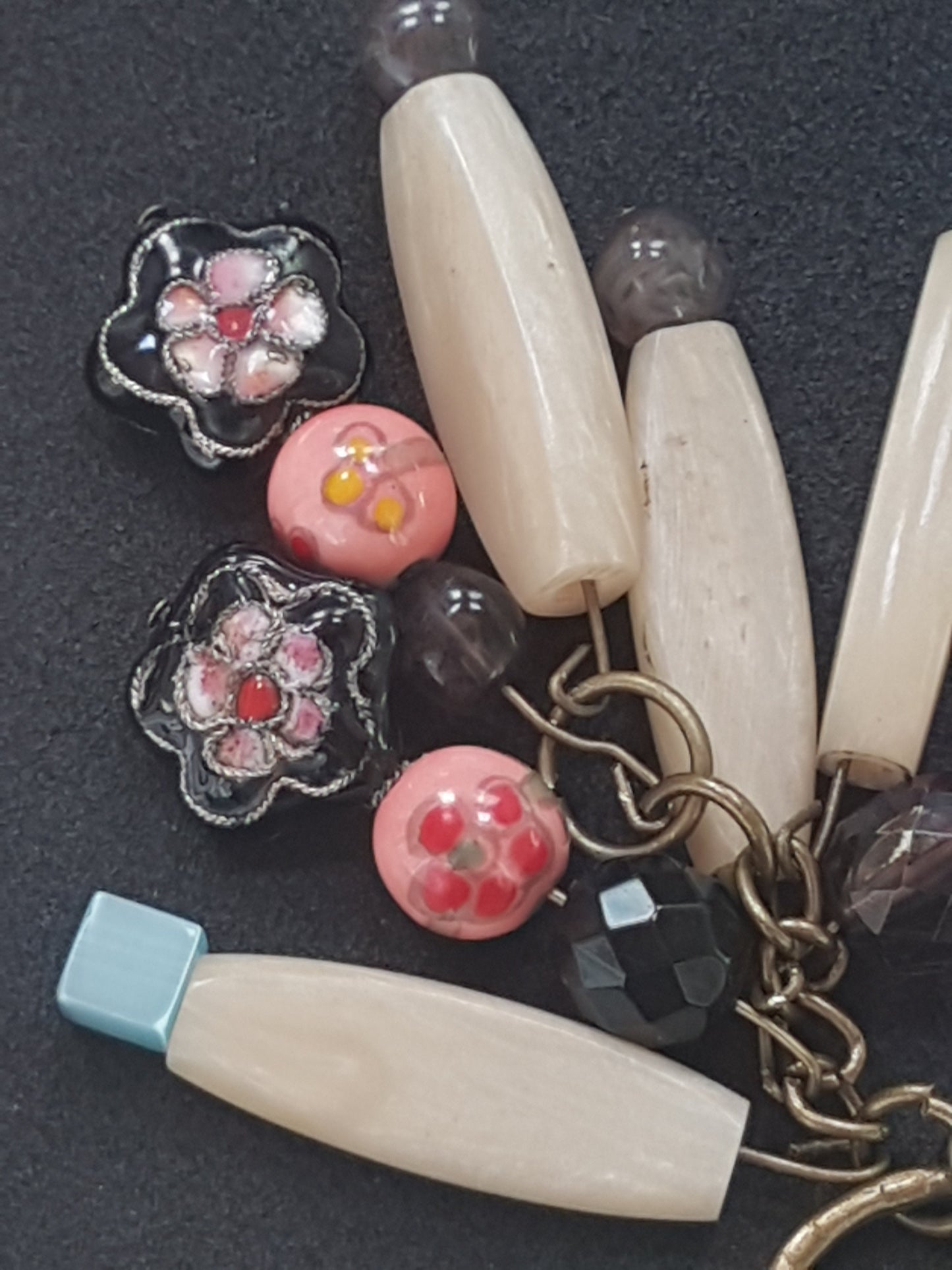 Beads Keychain Bag Charm