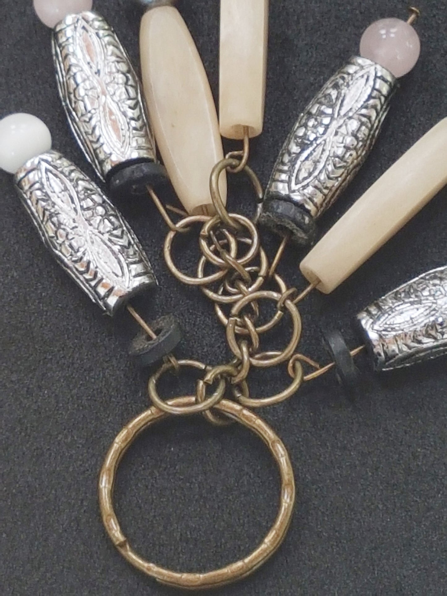 Beads Keychain Bag Charm
