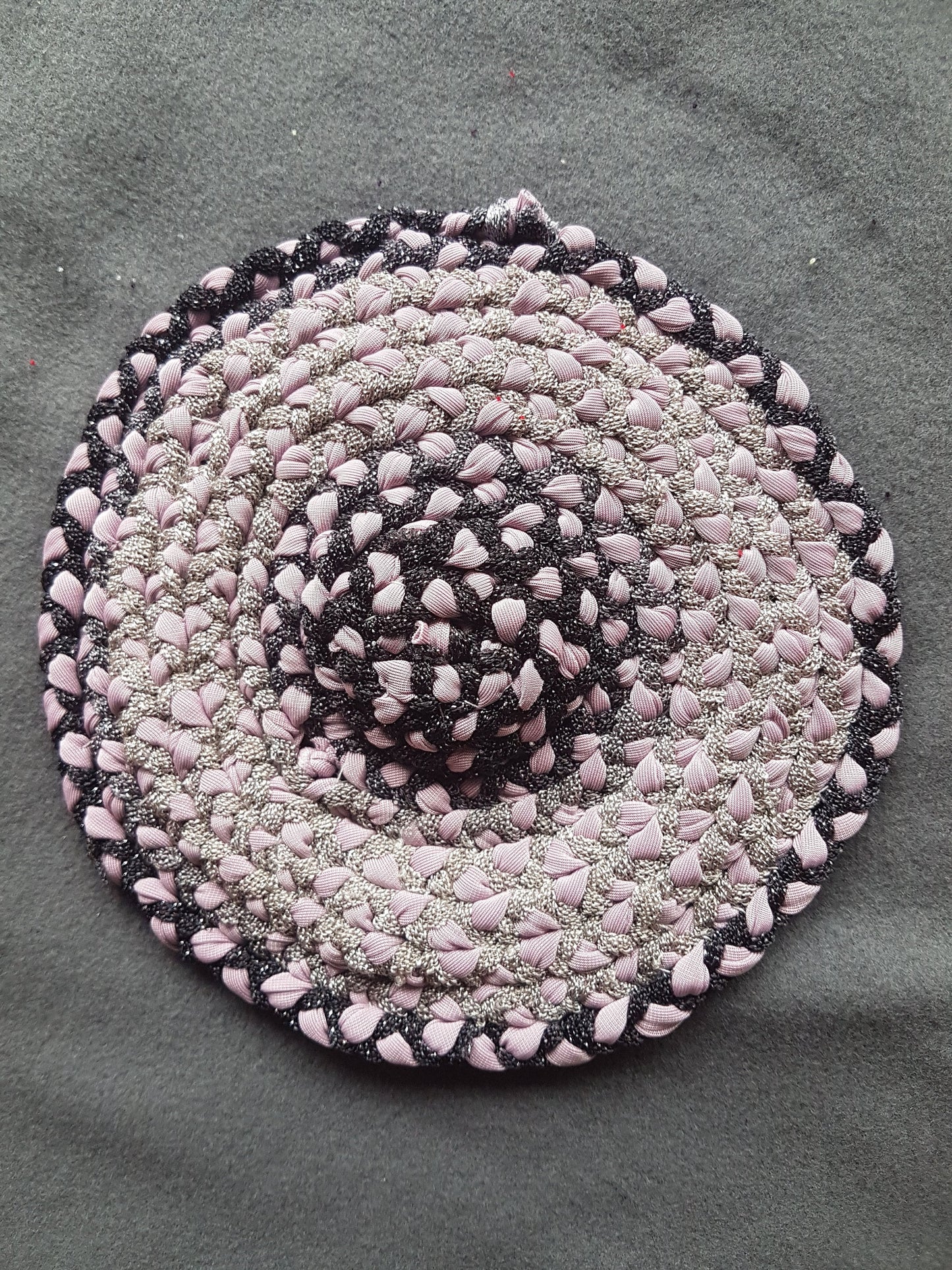 Handmade Braided Fabric Coaster