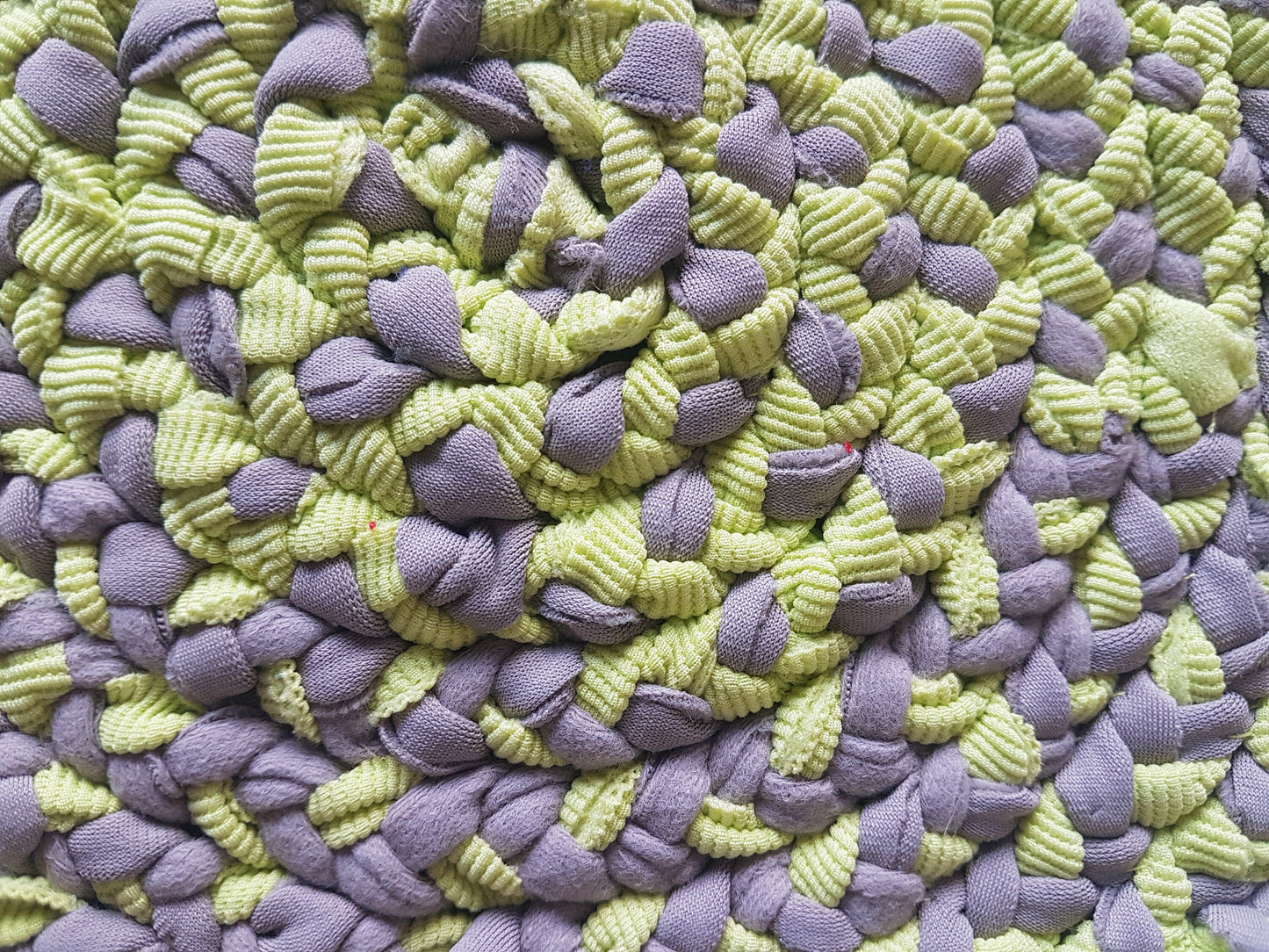 Handmade Coaster Lime Green, Brown