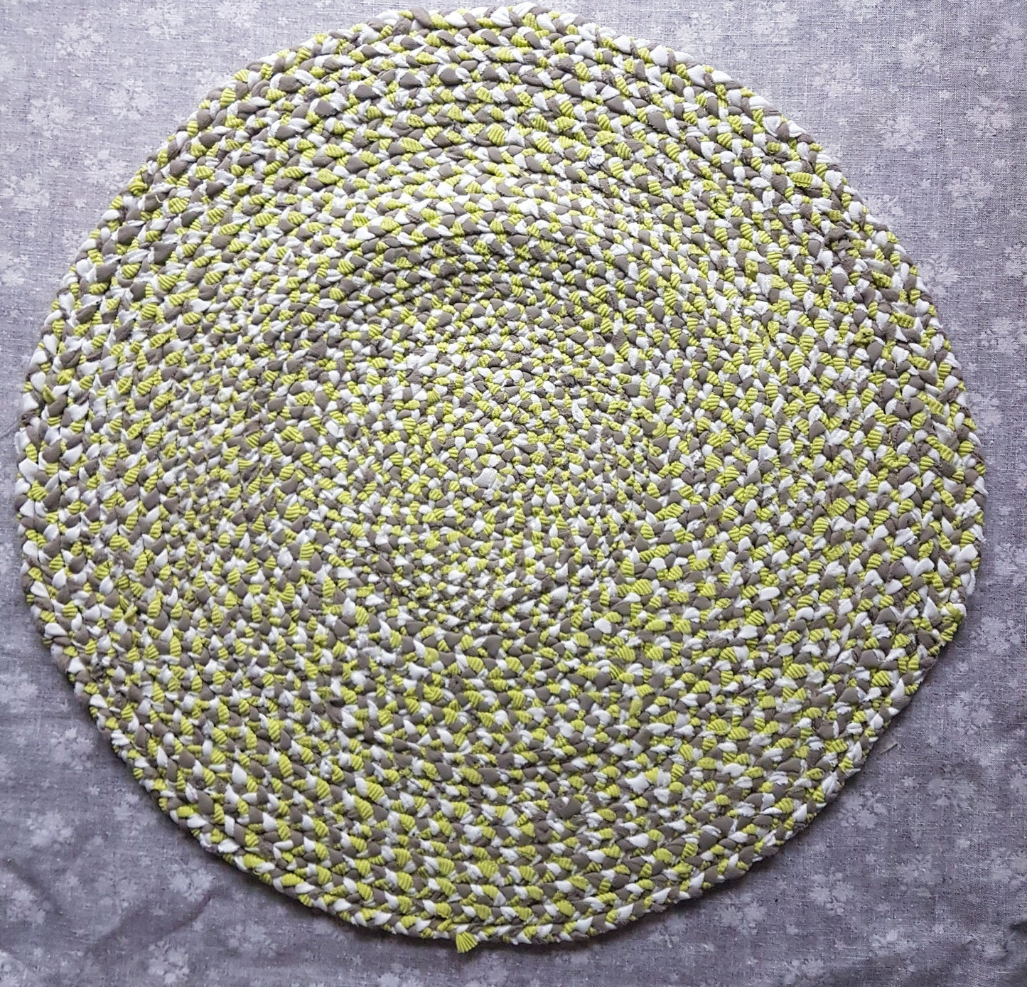 Handmade Braided Fabric Coaster