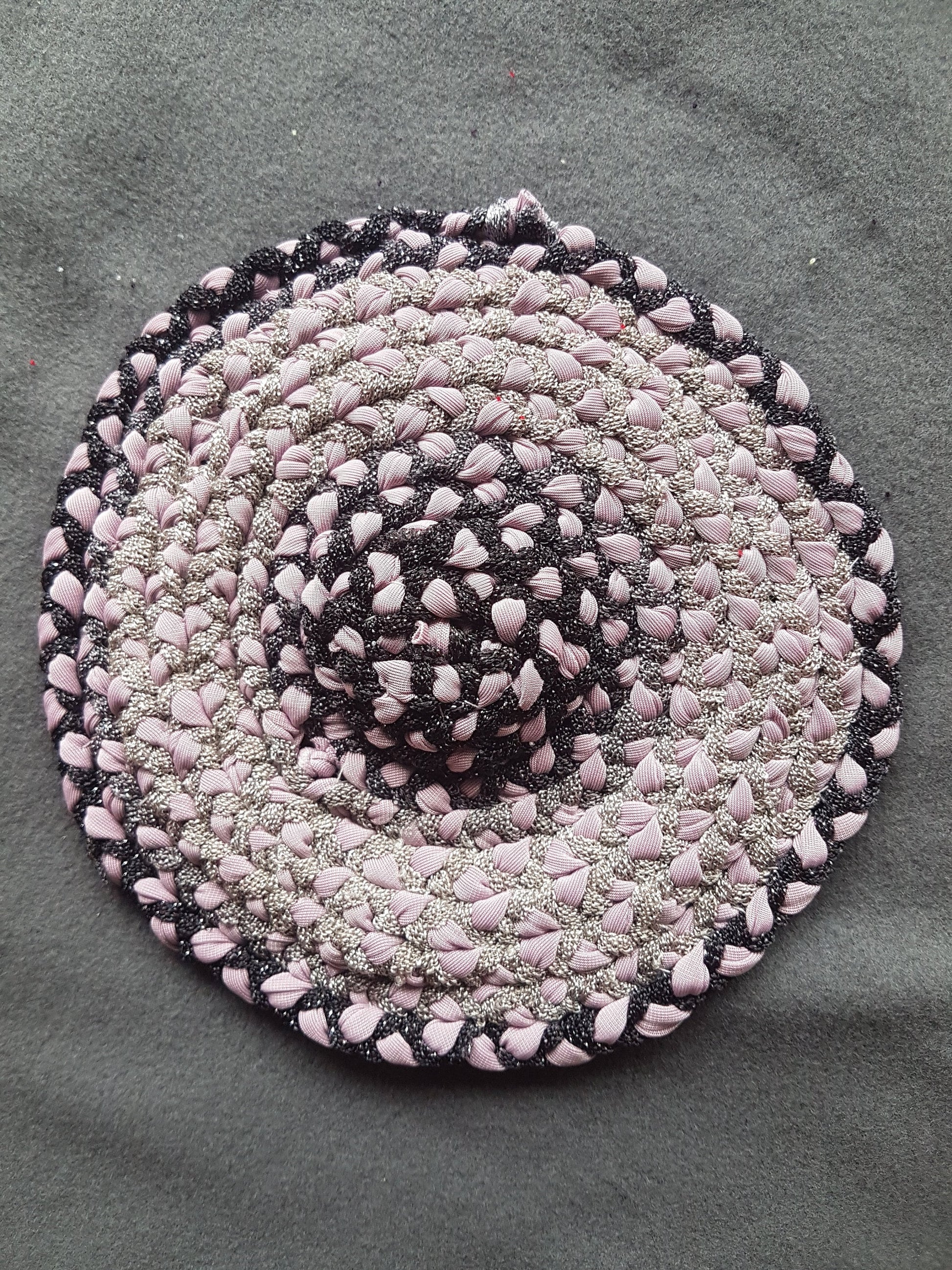 Handmade Braided Fabric Coaster