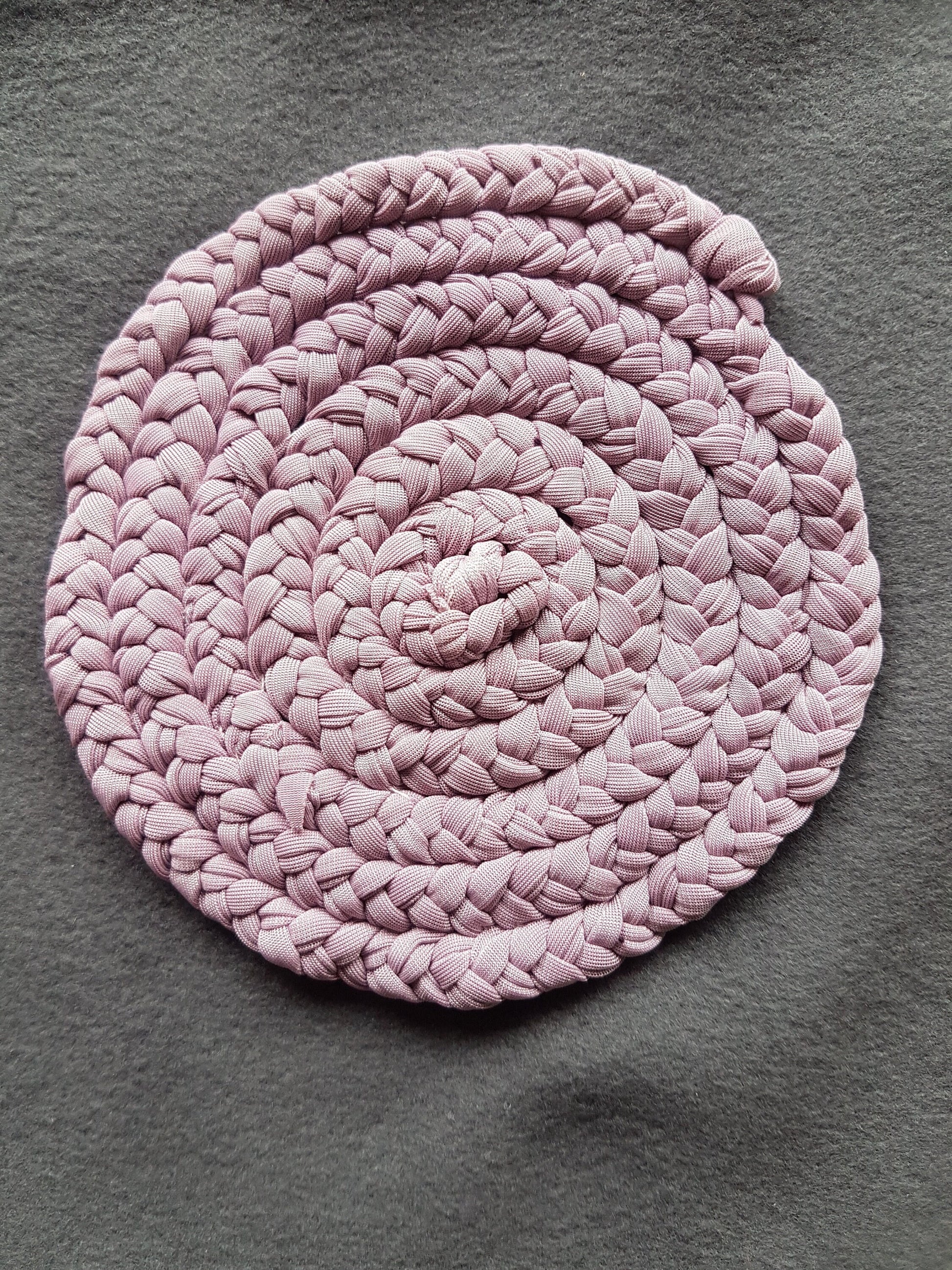 Handmade Braided Fabric Coaster